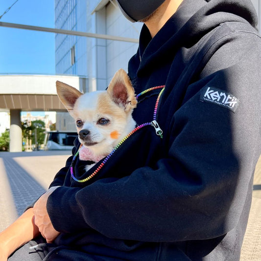 Kangaroo Hoodie (Black) / カンガルーフーディー (ブラック)