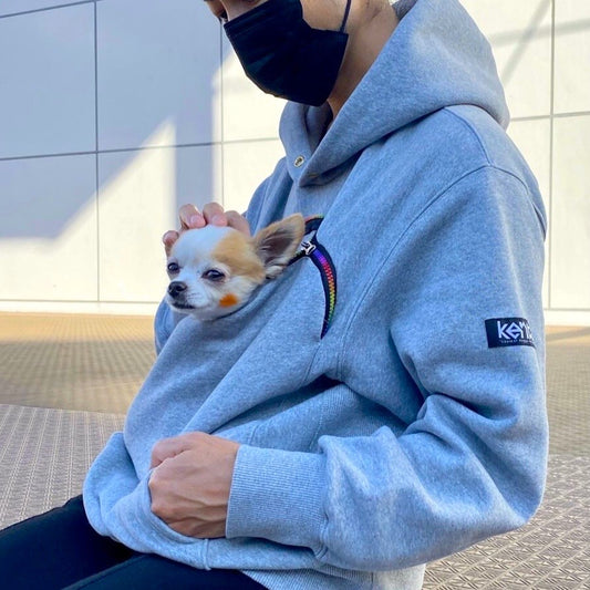 Kangaroo Hoodie (Gray) / カンガルーフーディー (グレー)