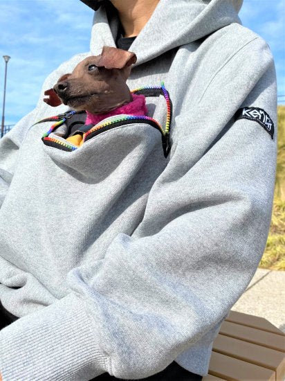 Kangaroo Hoodie (Gray) / カンガルーフーディー (グレー)